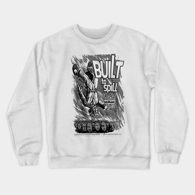 Built to Spill(Rock band) Crewneck Sweatshirt by Parody Merch